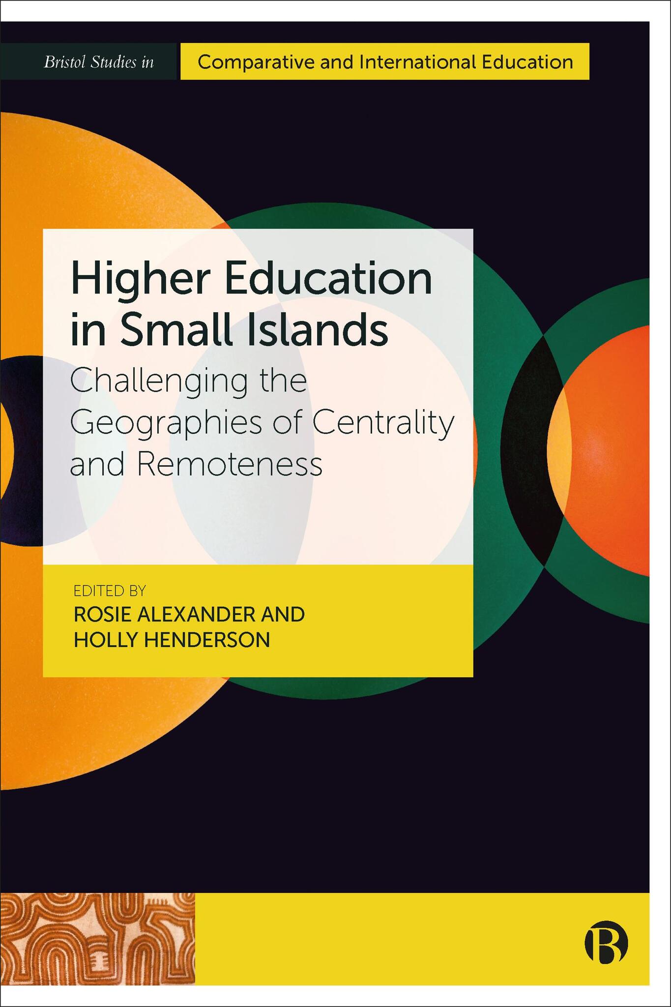Cover image for Higher Education in Small Islands ISBN 9781529226508