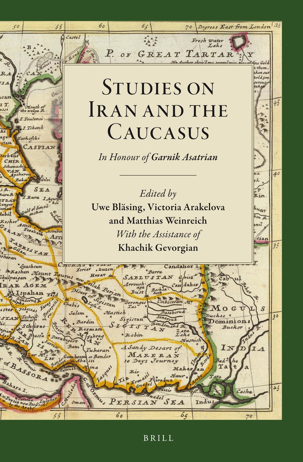 Cover image for Studies on Iran and The Caucasus ISBN 9789004302013