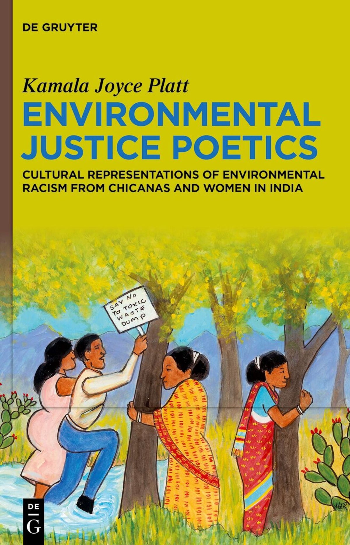 Cover image for Environmental Justice Poetics ISBN 9783111041100