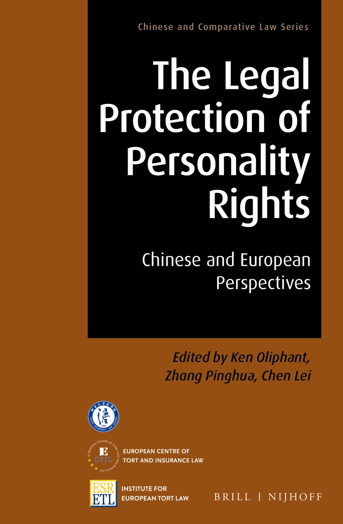 Cover image for The Legal Protection of Personality Rights ISBN 9789004276291
