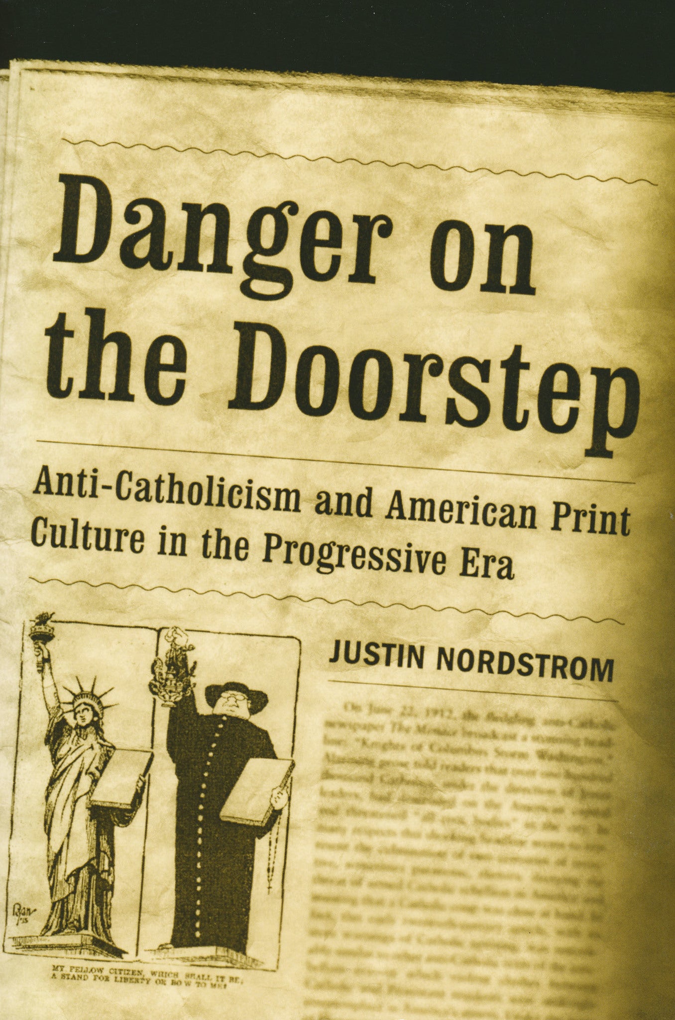 Cover image for Danger on the Doorstep ISBN 9780268205997