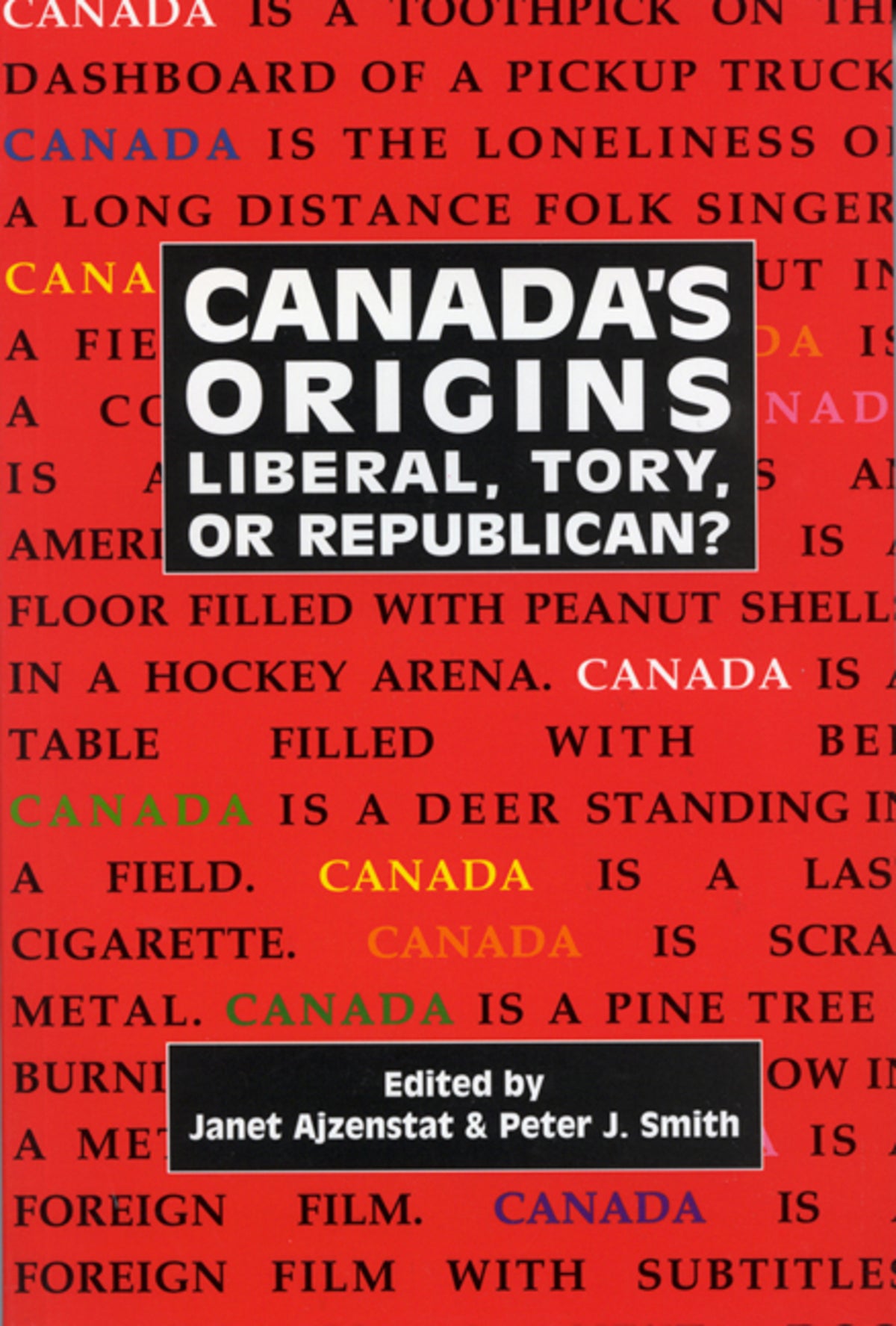 Cover image for Canada's Origins ISBN 9780773580428