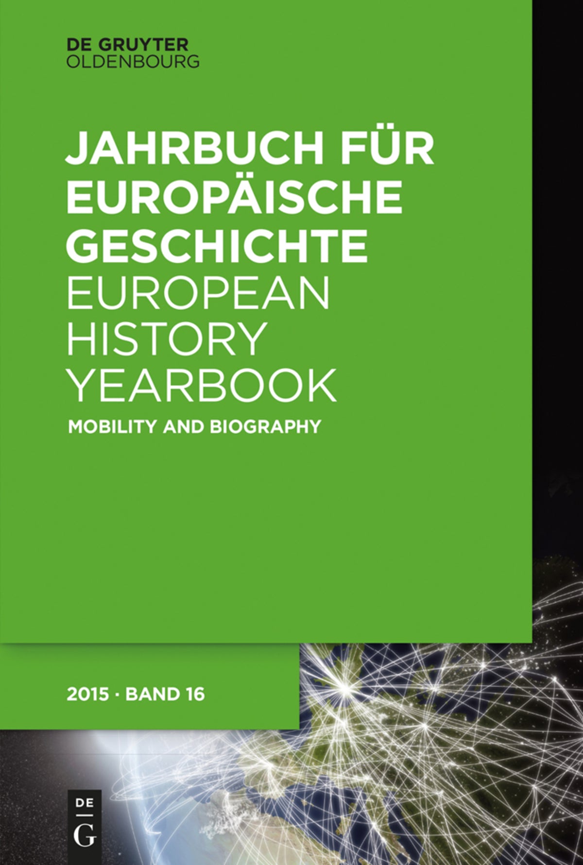 Cover image for Mobility and Biography ISBN 9783110415155