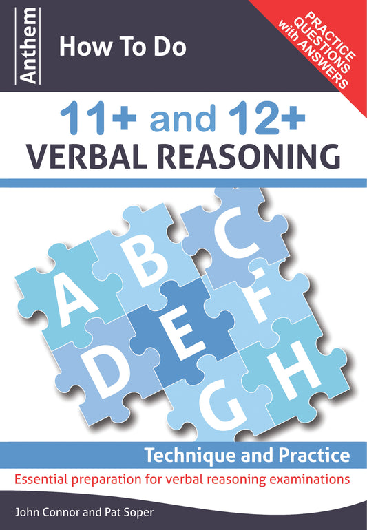 Anthem How To Do 11+ and 12+ Verbal Reasoning: Technique and Practice