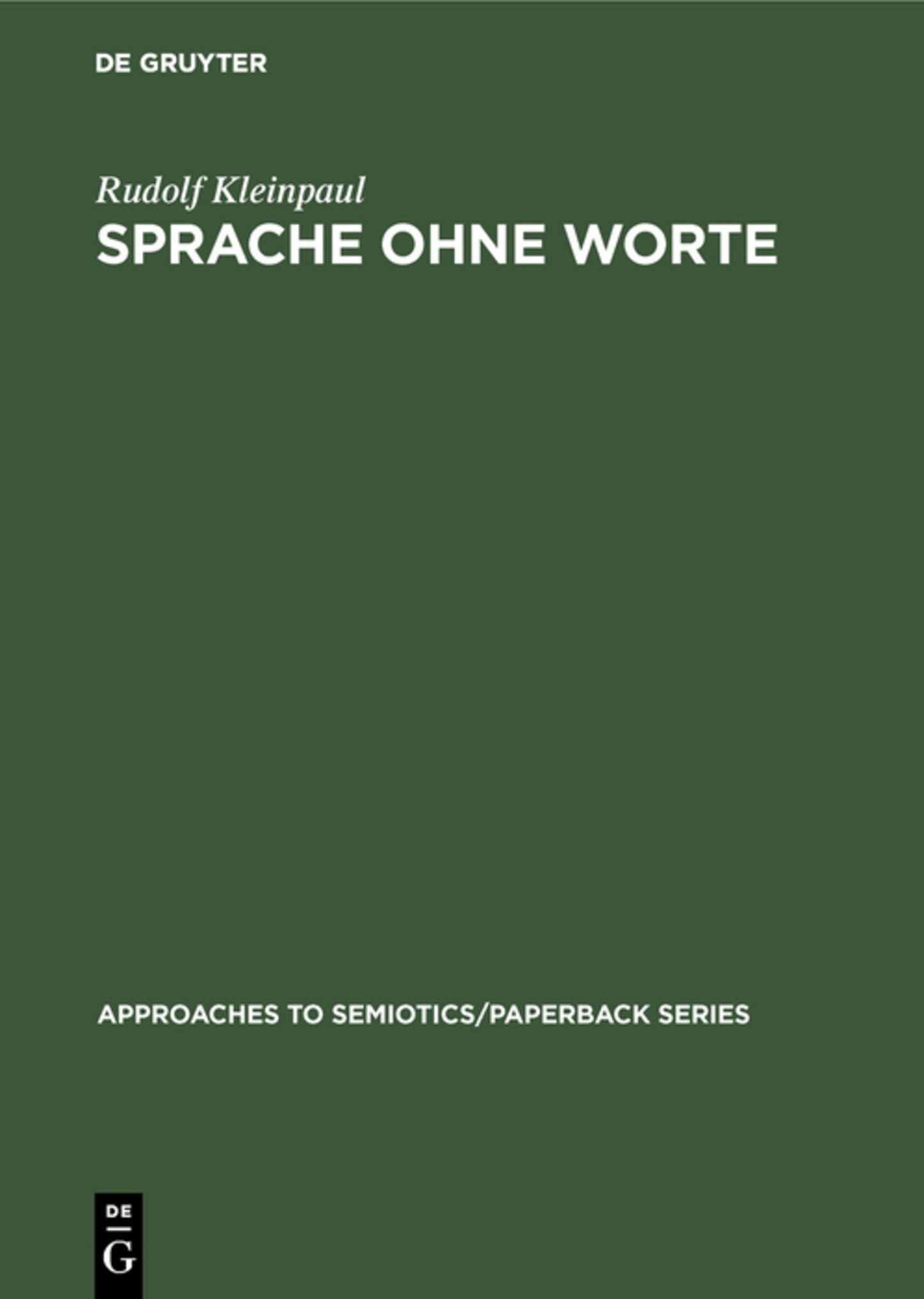 Sprache ohne Worte