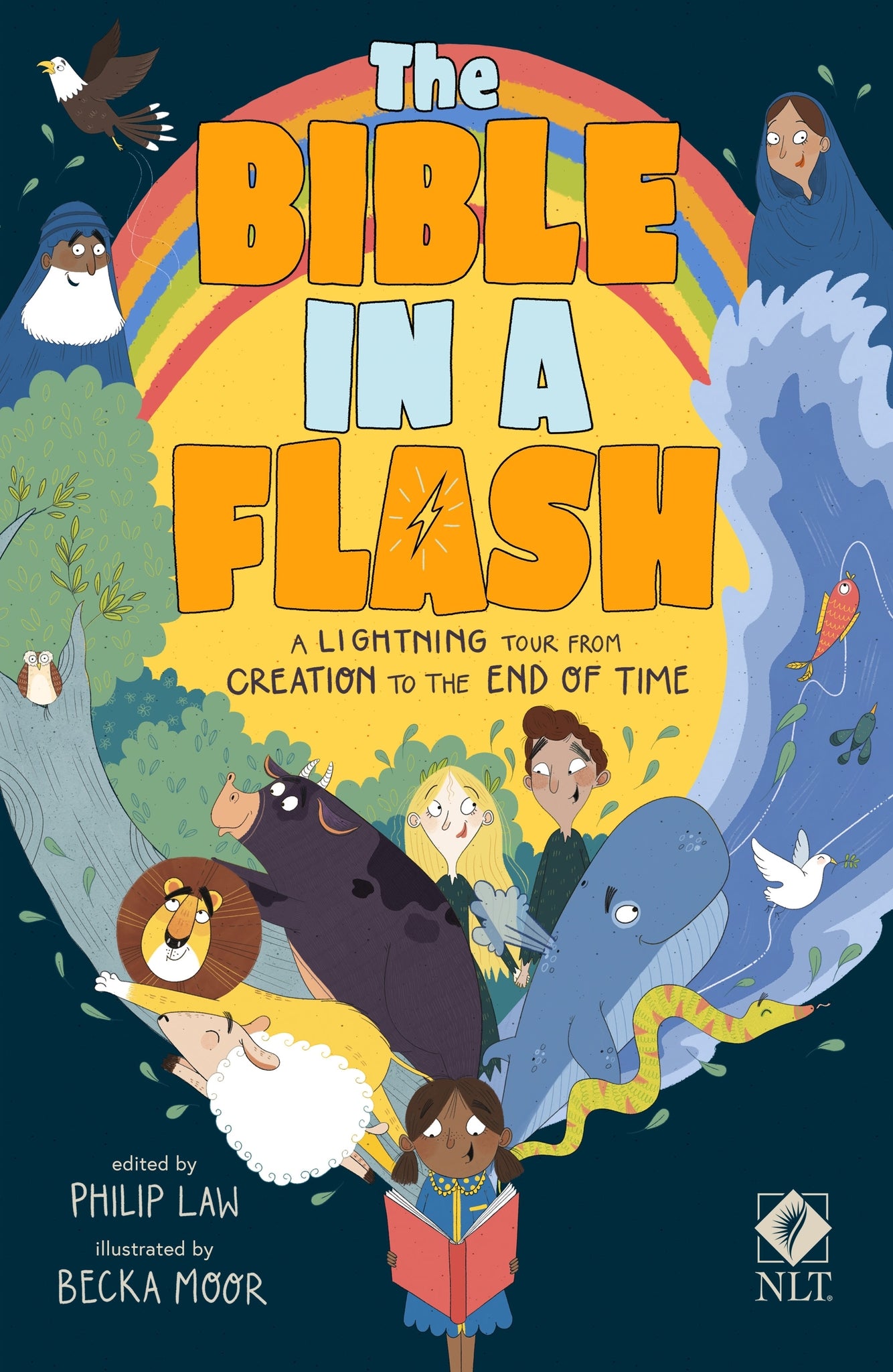 The Bible in a Flash, Children's Abridged Edition, NLT New Living Translation, Paperback, Standard size