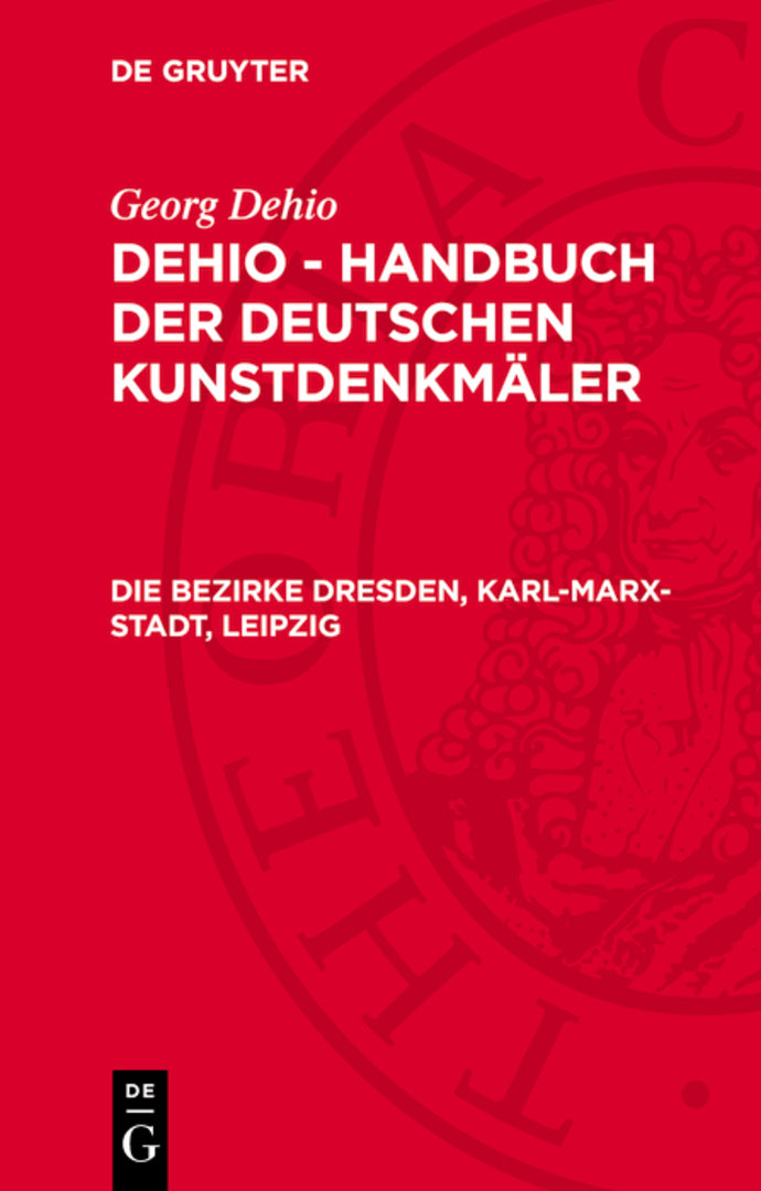 Cover image for Die Bezirke Dresden, Karl-Marx-Stadt, Leipzig ISBN 9783112782002