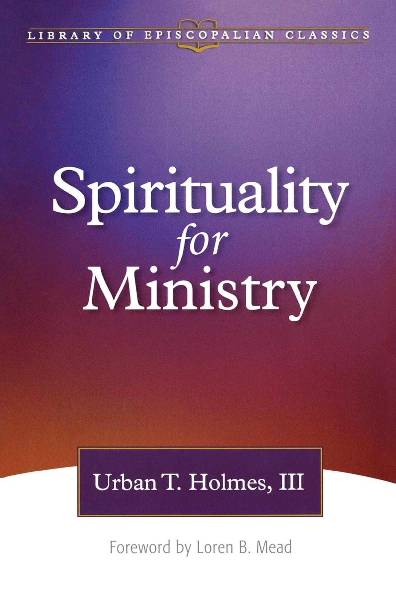 Cover image for Spirituality for Ministry ISBN 9780819219169