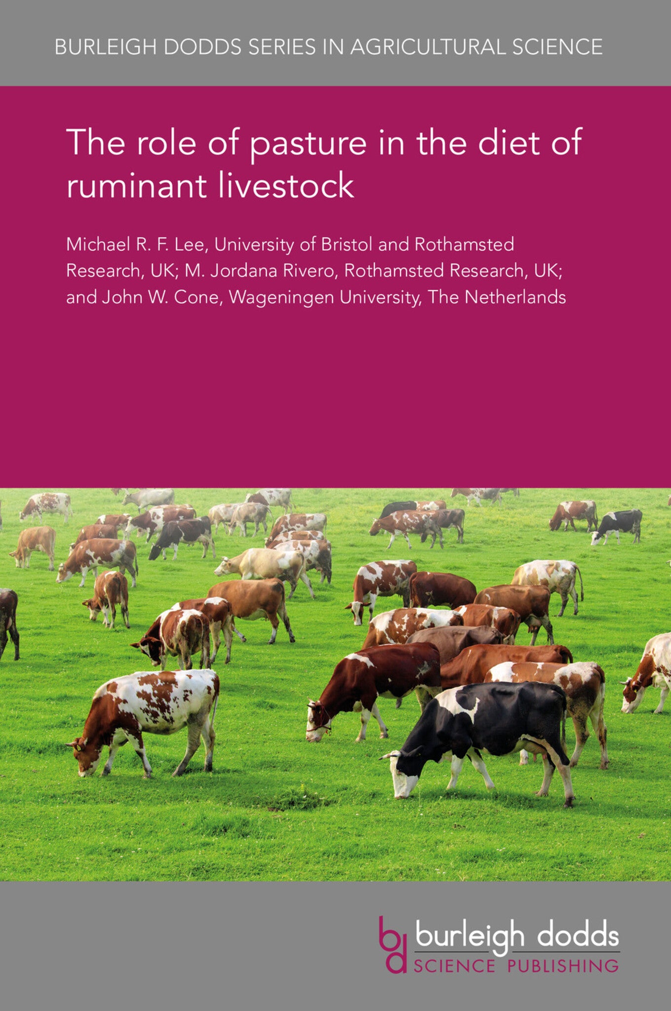 Cover image for The role of pasture in the diet of ruminant livestock ISBN 9781838796846