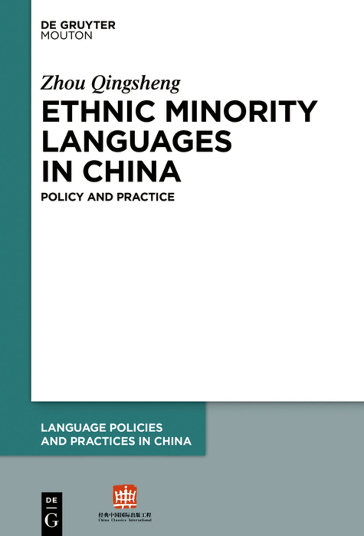 Cover image for Ethnic Minority Languages in China ISBN 9781501515026
