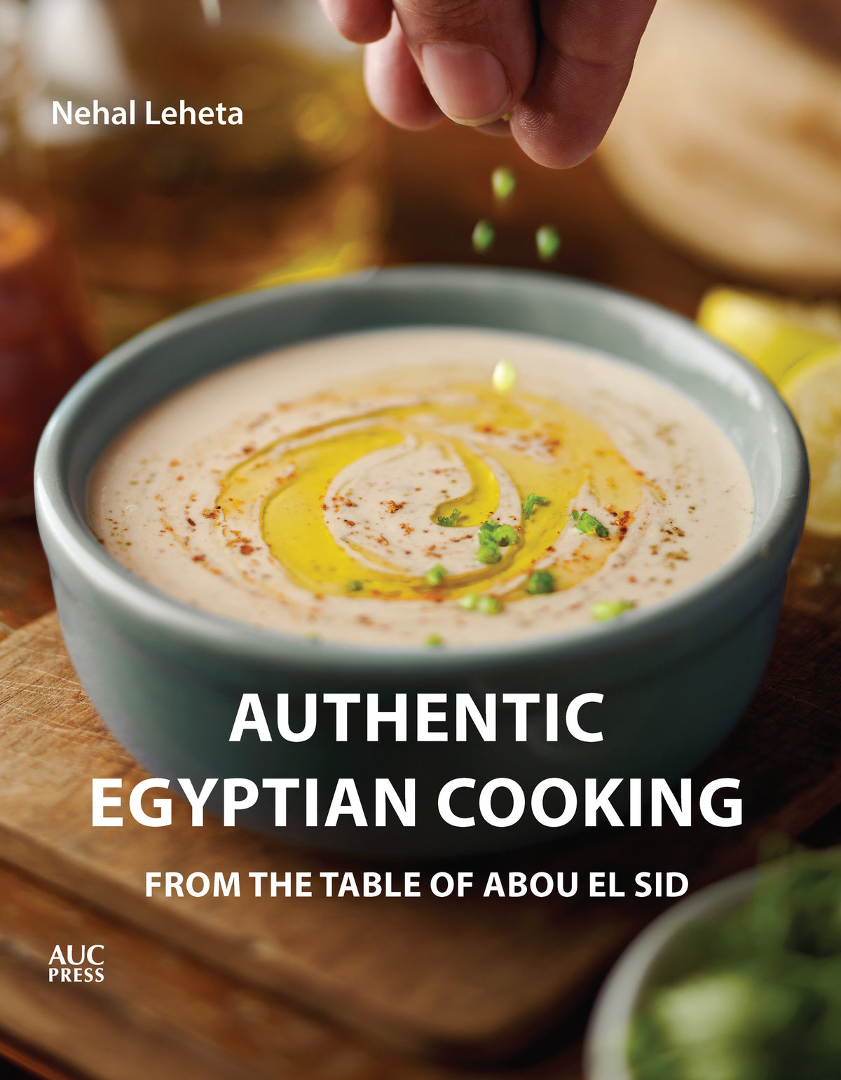 Cover image for Authentic Egyptian Cooking ISBN 9789776790049