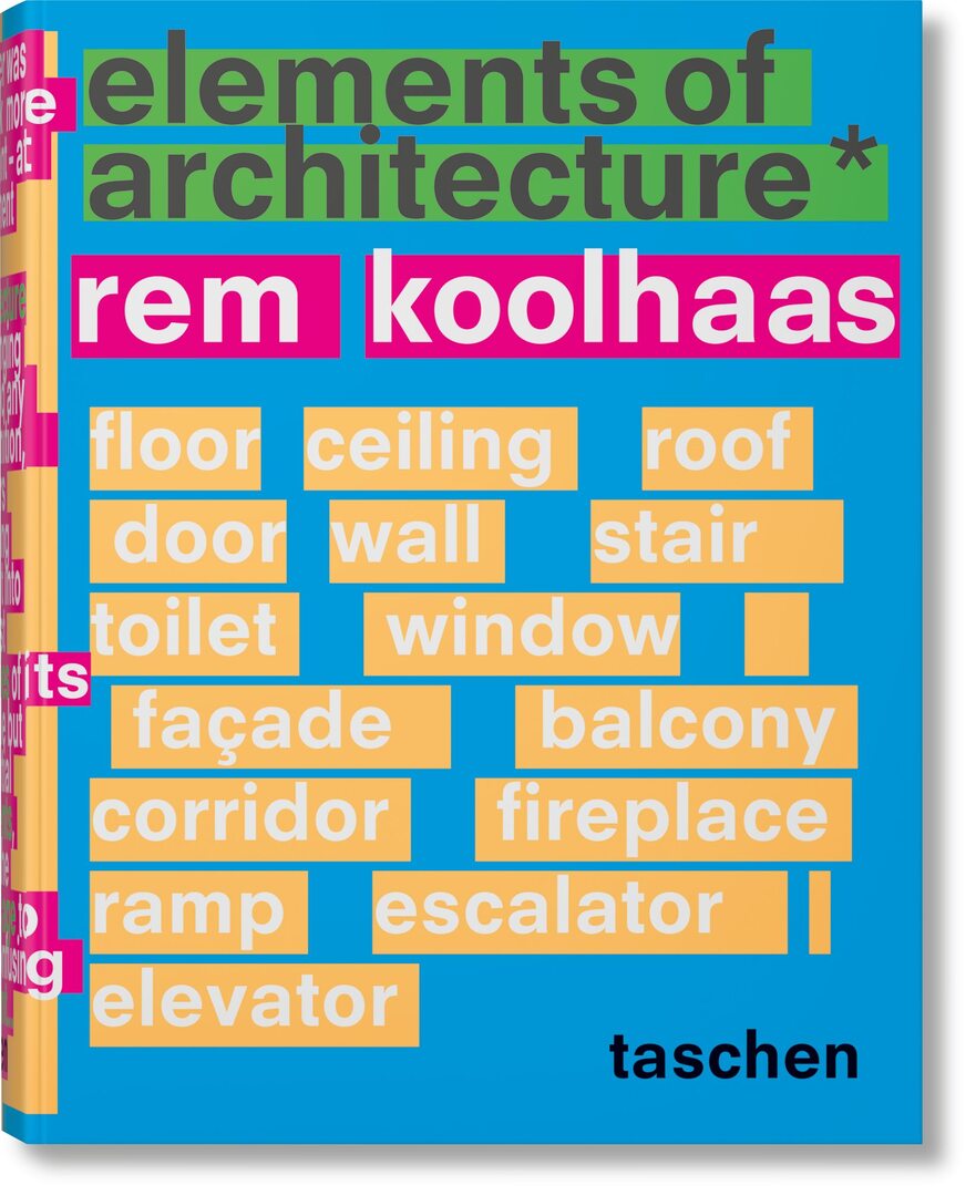 Cover image for Koolhaas. Elements of Architecture ISBN 9783836556149