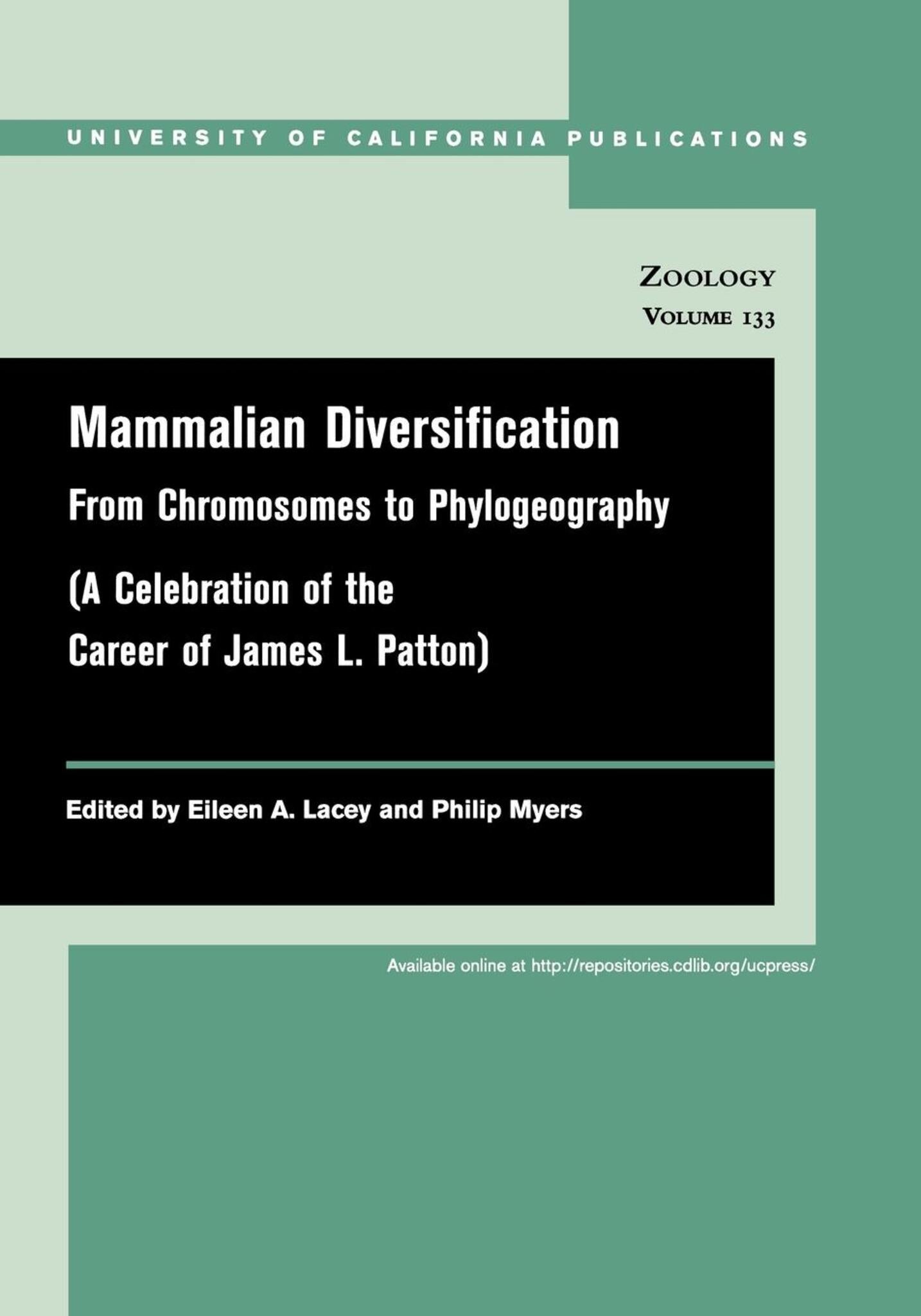 Cover image for Mammalian Diversification ISBN 9780520916098