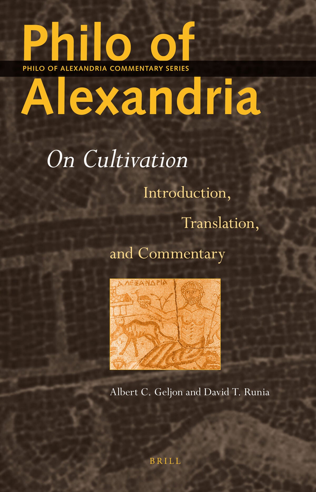 Cover image for Philo of Alexandria: On Cultivation ISBN 9789004243033