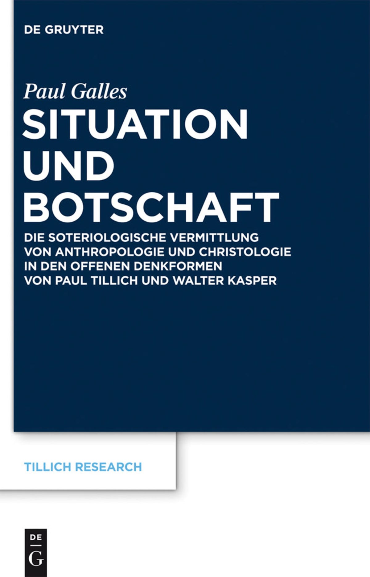 Cover image for Situation und Botschaft ISBN 9783110291803
