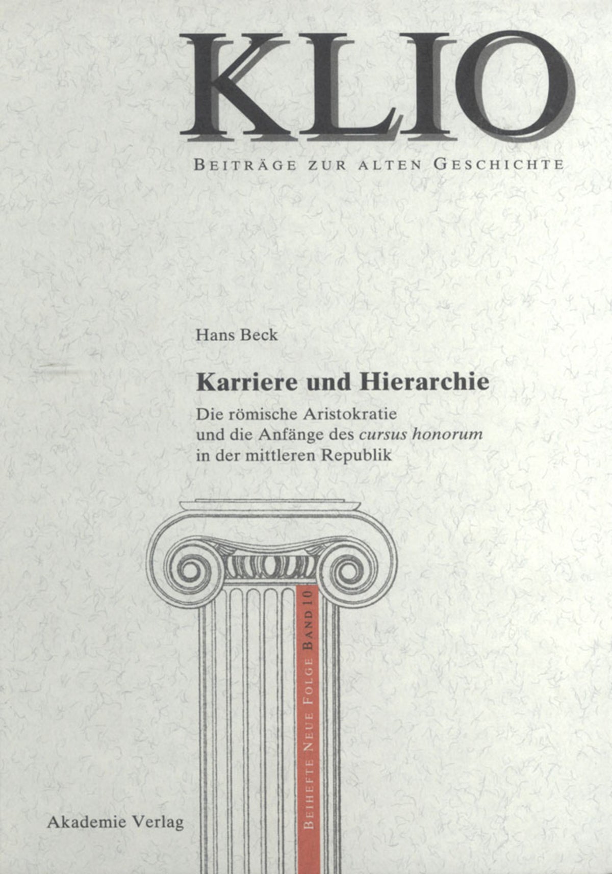 Cover image for Karriere und Hierarchie ISBN 9783050041544