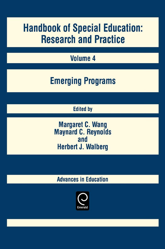 Handbook of Special Education