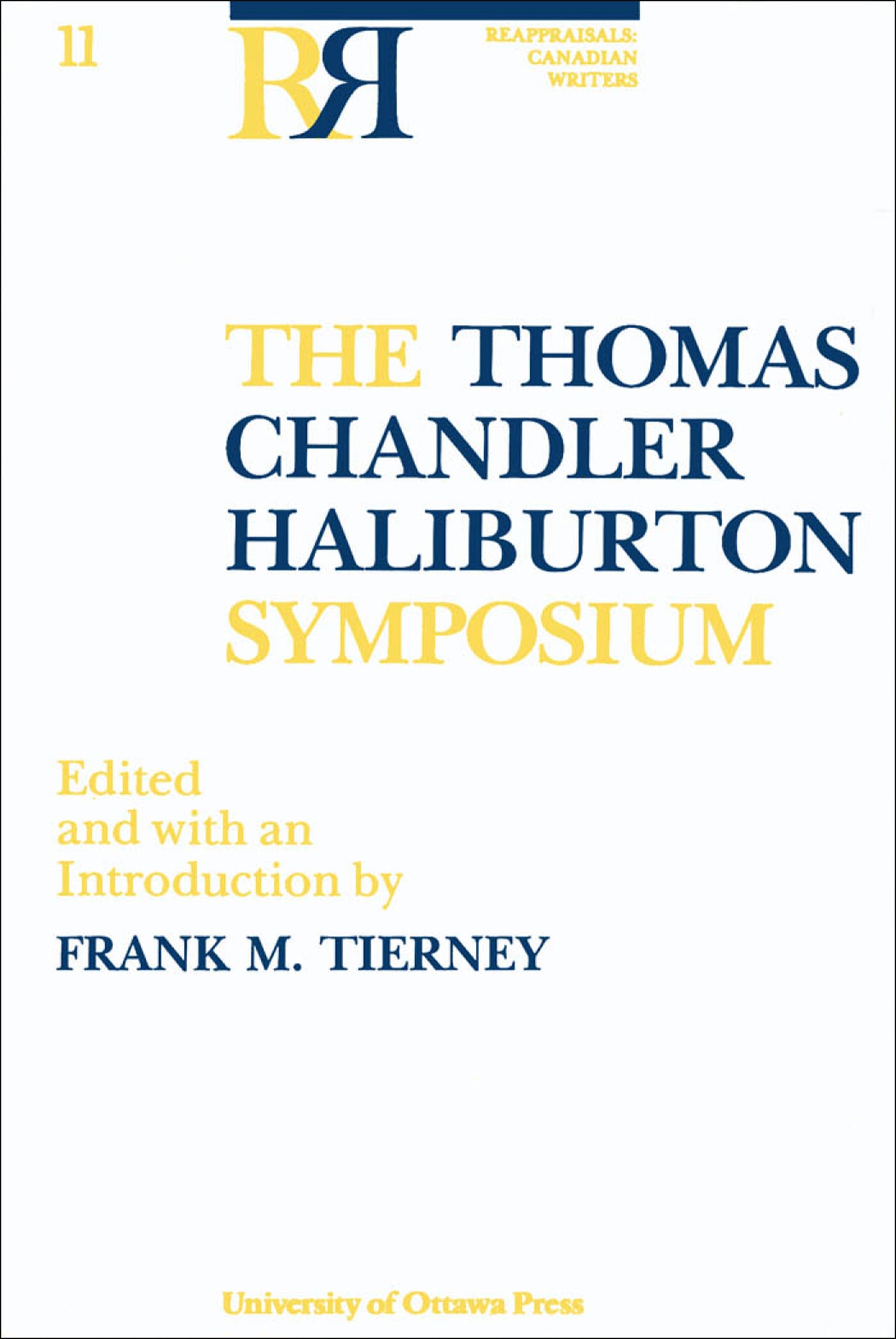 Cover image for The Thomas Chandler Haliburton Symposium ISBN 9780776601090