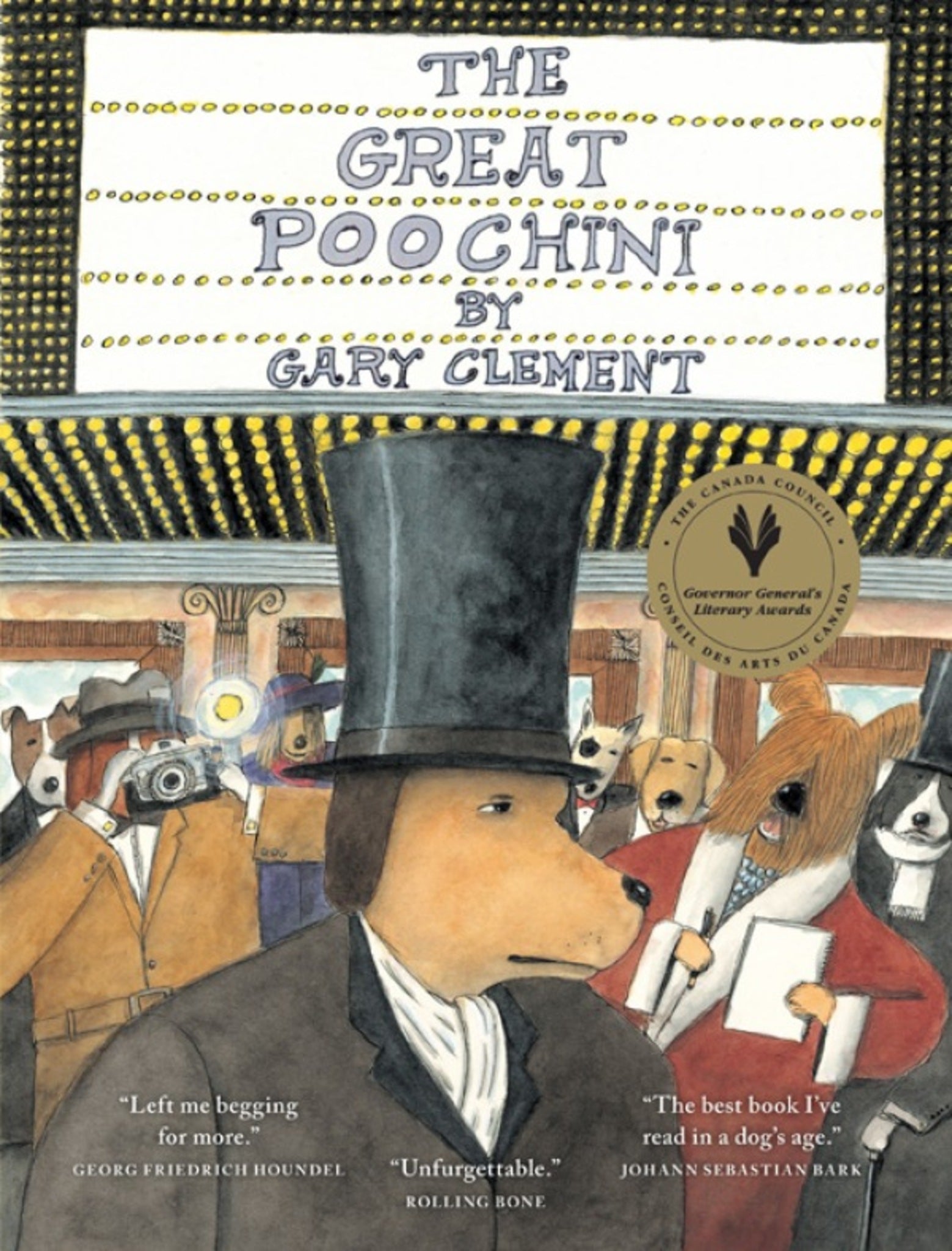 Cover image for The Great Poochini ISBN 9780888999900