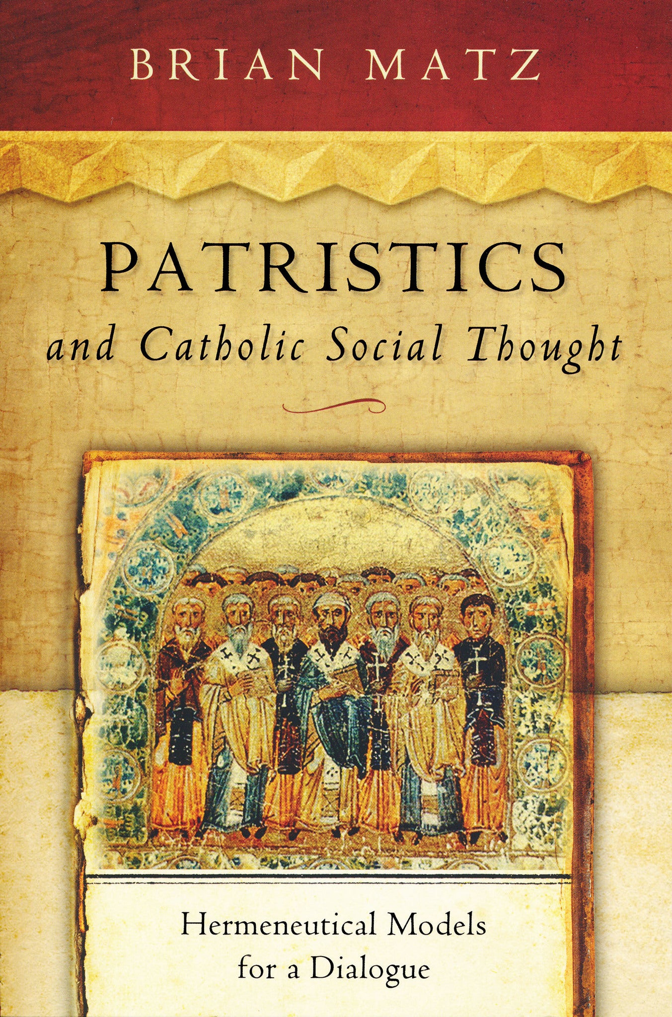 Cover image for Patristics and Catholic Social Thought ISBN 9780268035310