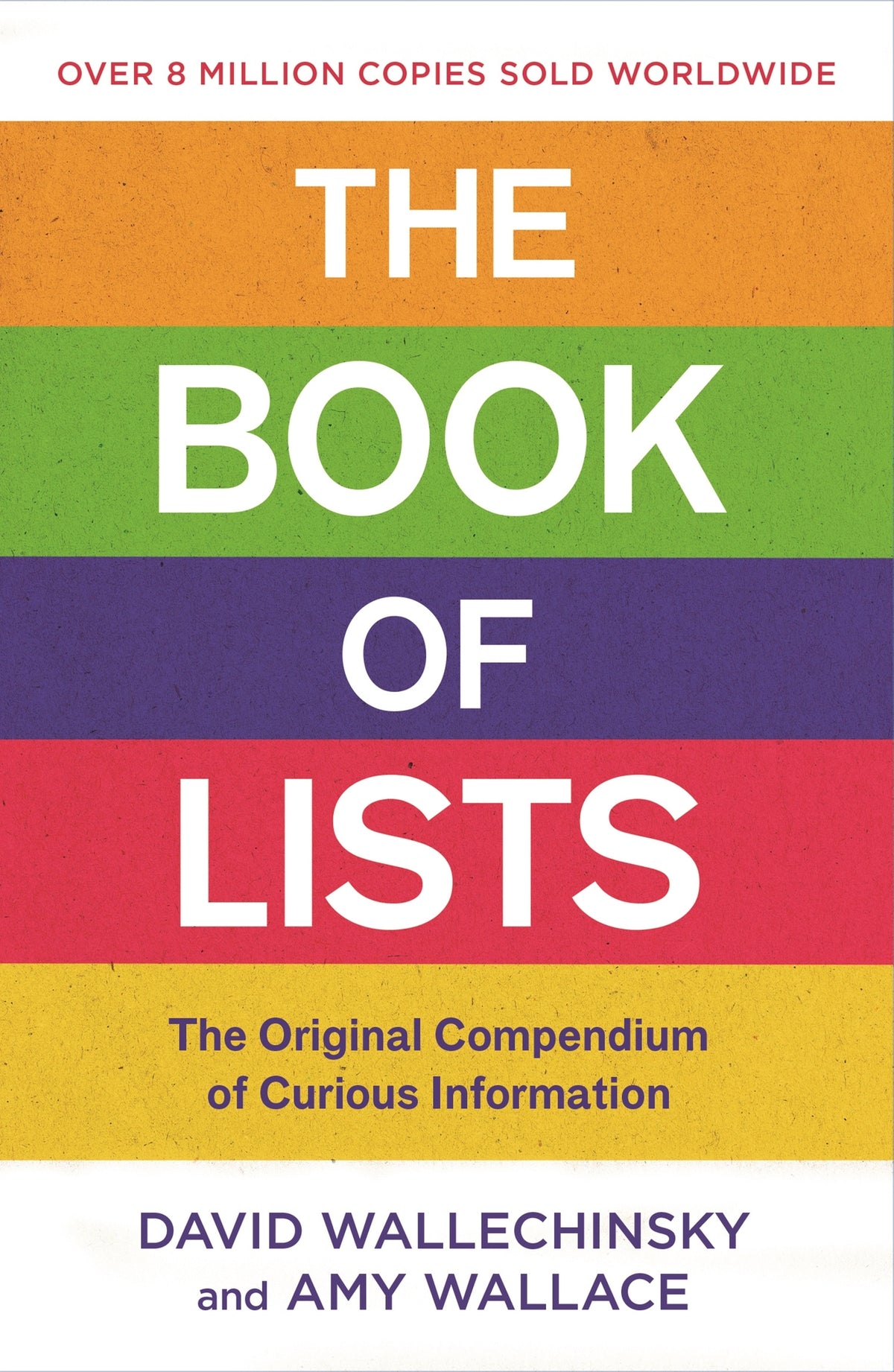 Cover image for The Book Of Lists ISBN 9781838858063