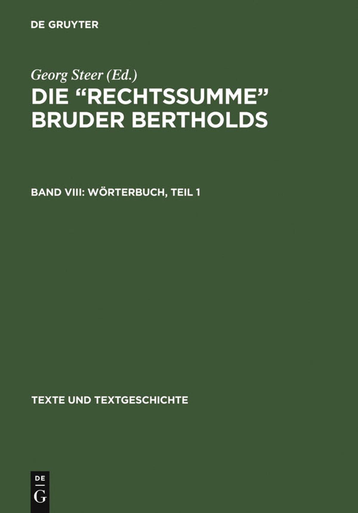 Cover image for Wörterbuch ISBN 9783484360181
