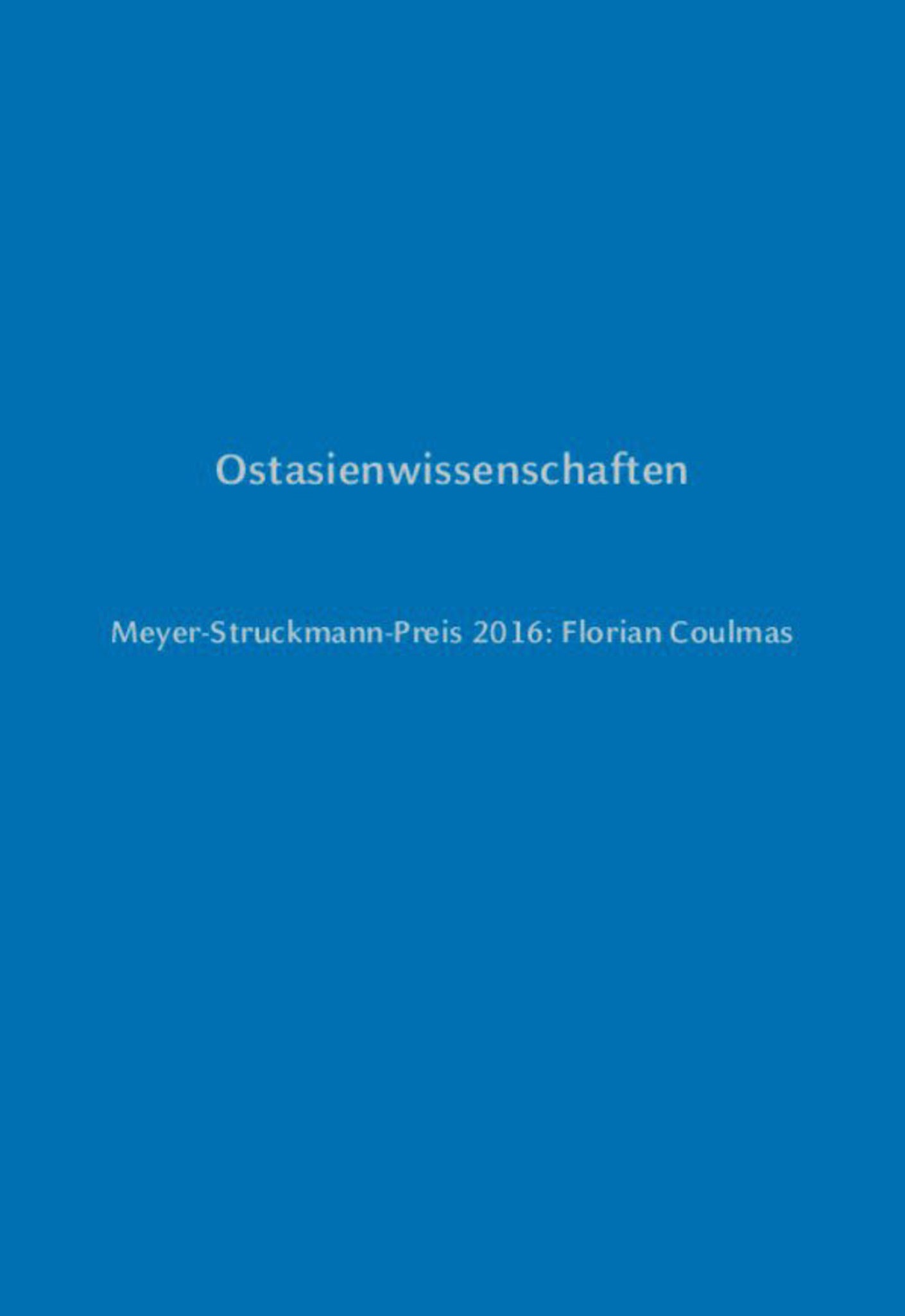 Ostasienwissenschaften