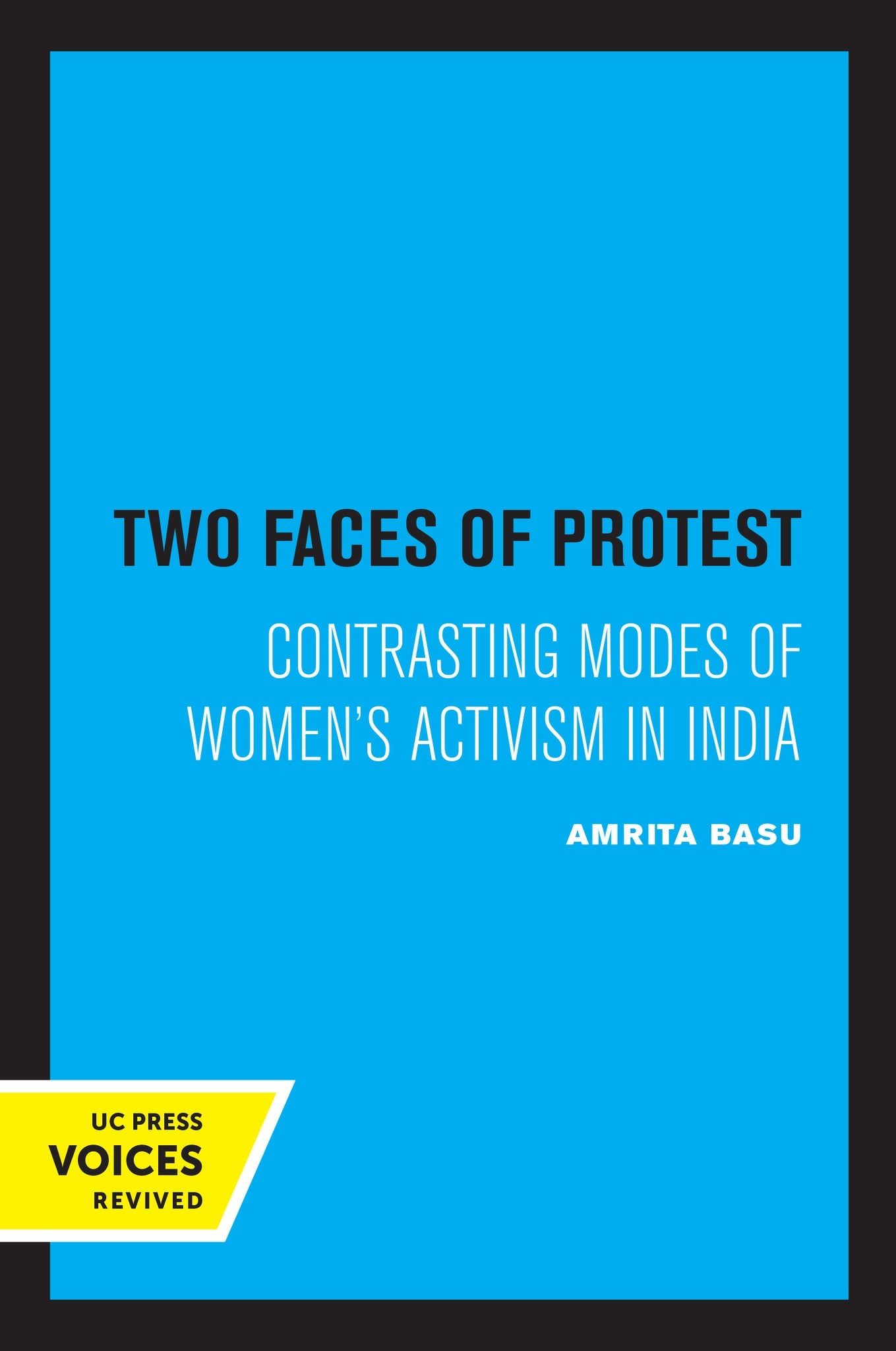 Cover image for Two Faces of Protest ISBN 9780520338142