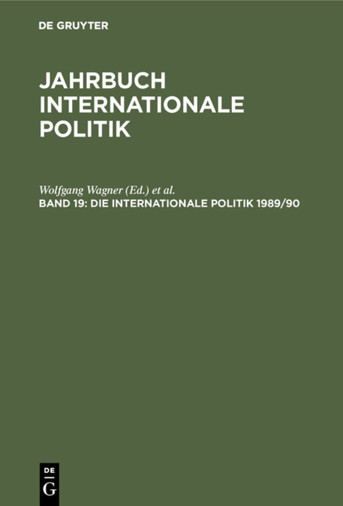 Die Internationale Politik 1989/90