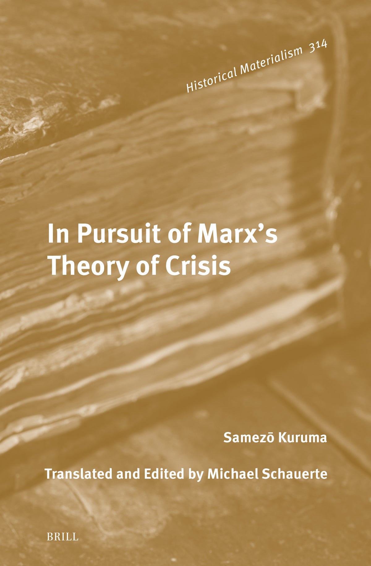 Cover image for In Pursuit of Marx's Theory of Crisis ISBN 9789004703223