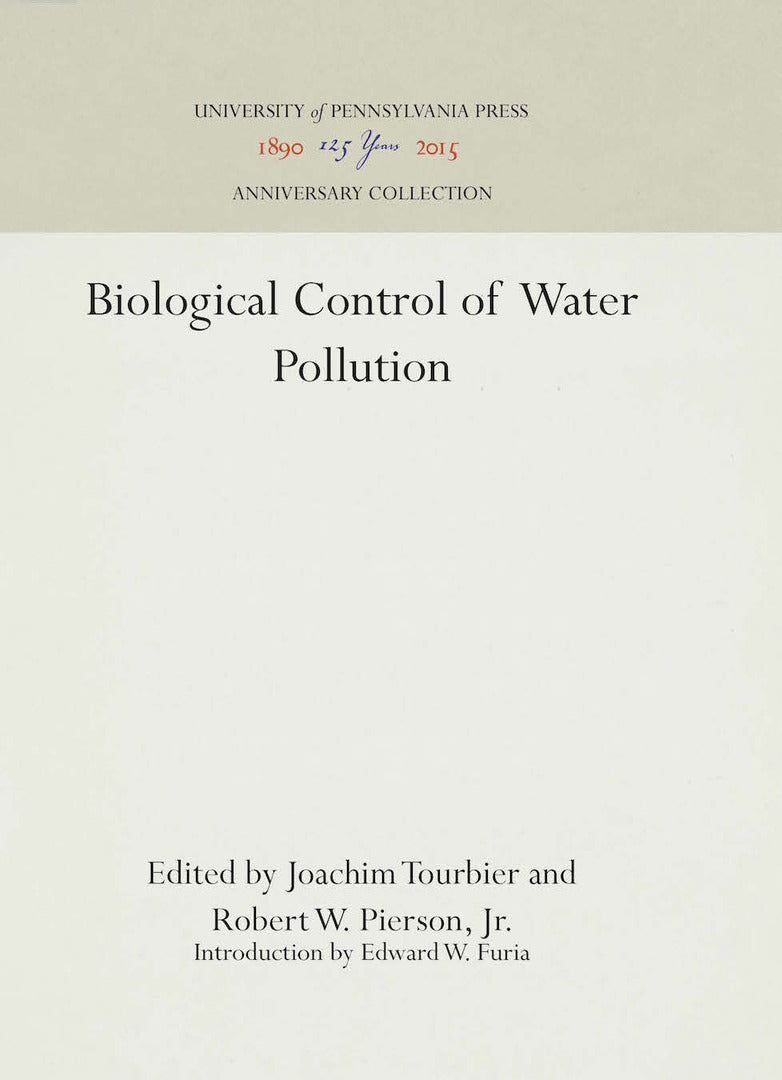 Cover image for Biological Control of Water Pollution ISBN 9780812277098