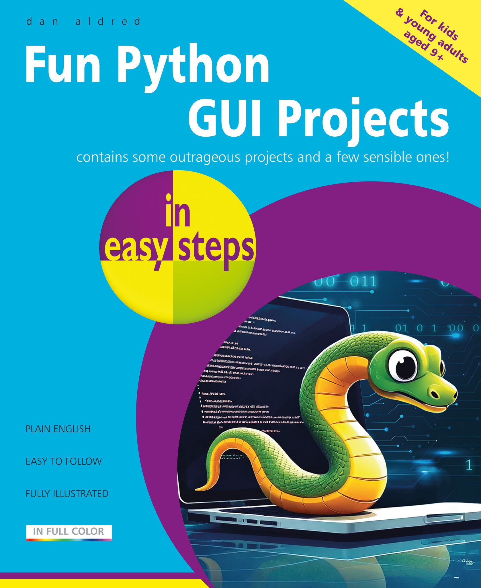 Cover image for Fun Python GUI Projects in easy steps ISBN 9781787910393