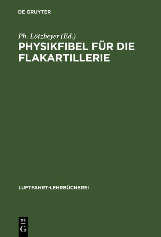 Physikfibel für die Flakartillerie