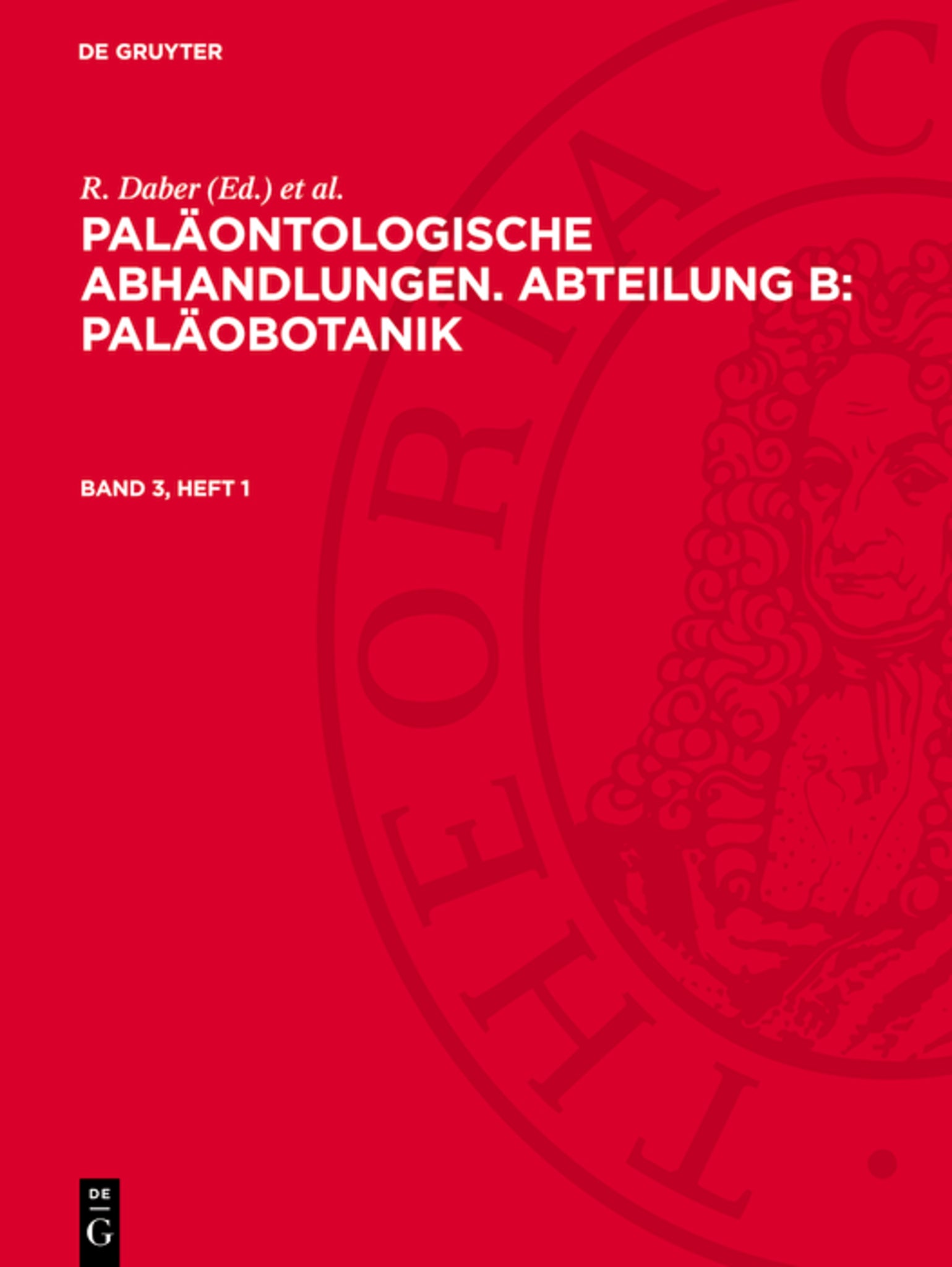 Paläontologische Abhandlungen. Abteilung B: Paläobotanik