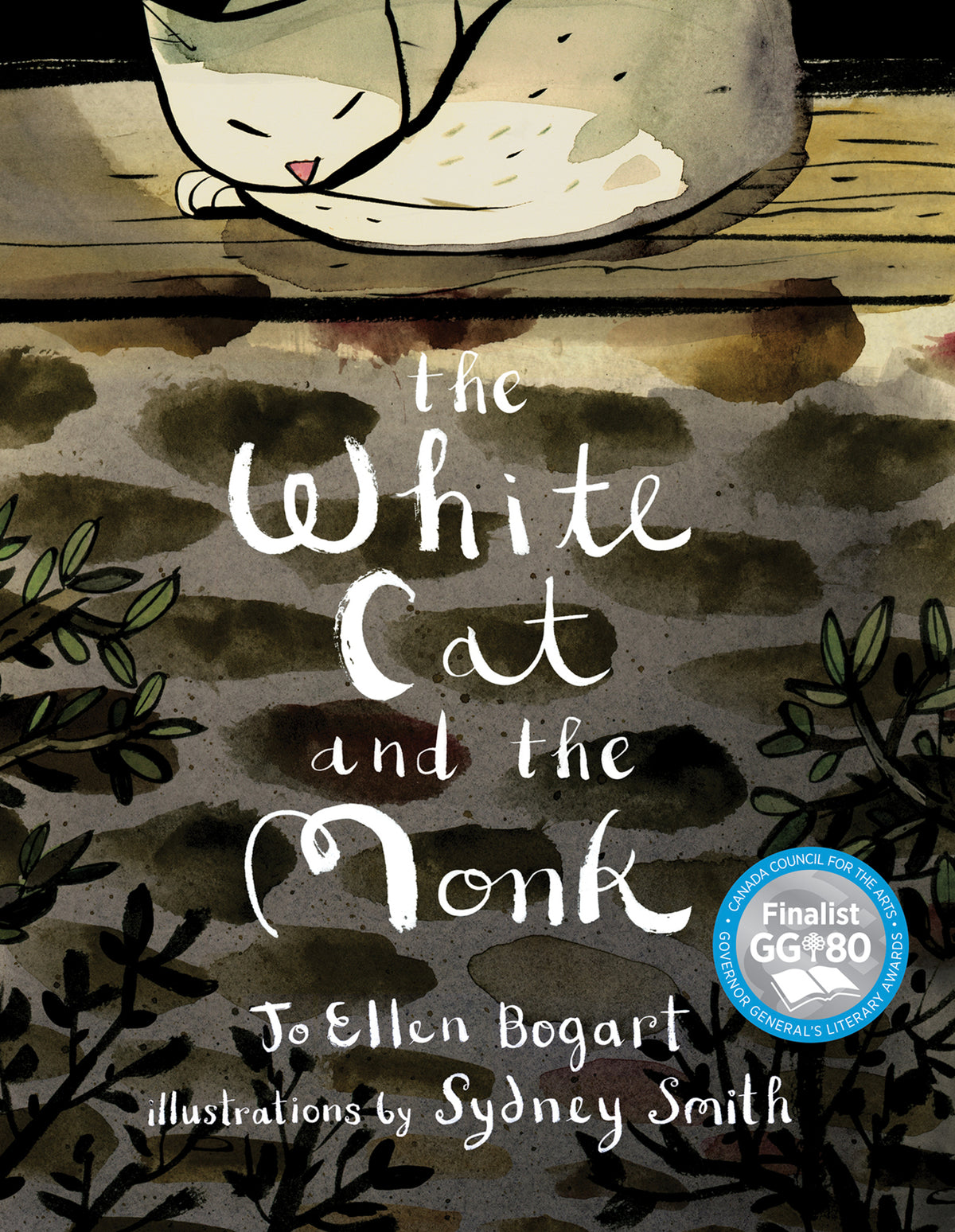 Cover image for The White Cat and the Monk ISBN 9781554987801