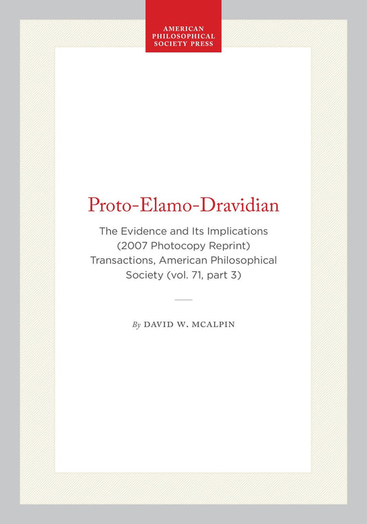 Proto-Elamo-Dravidian
