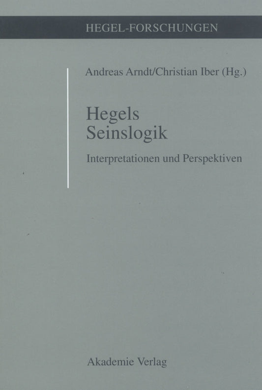 Hegels Seinslogik