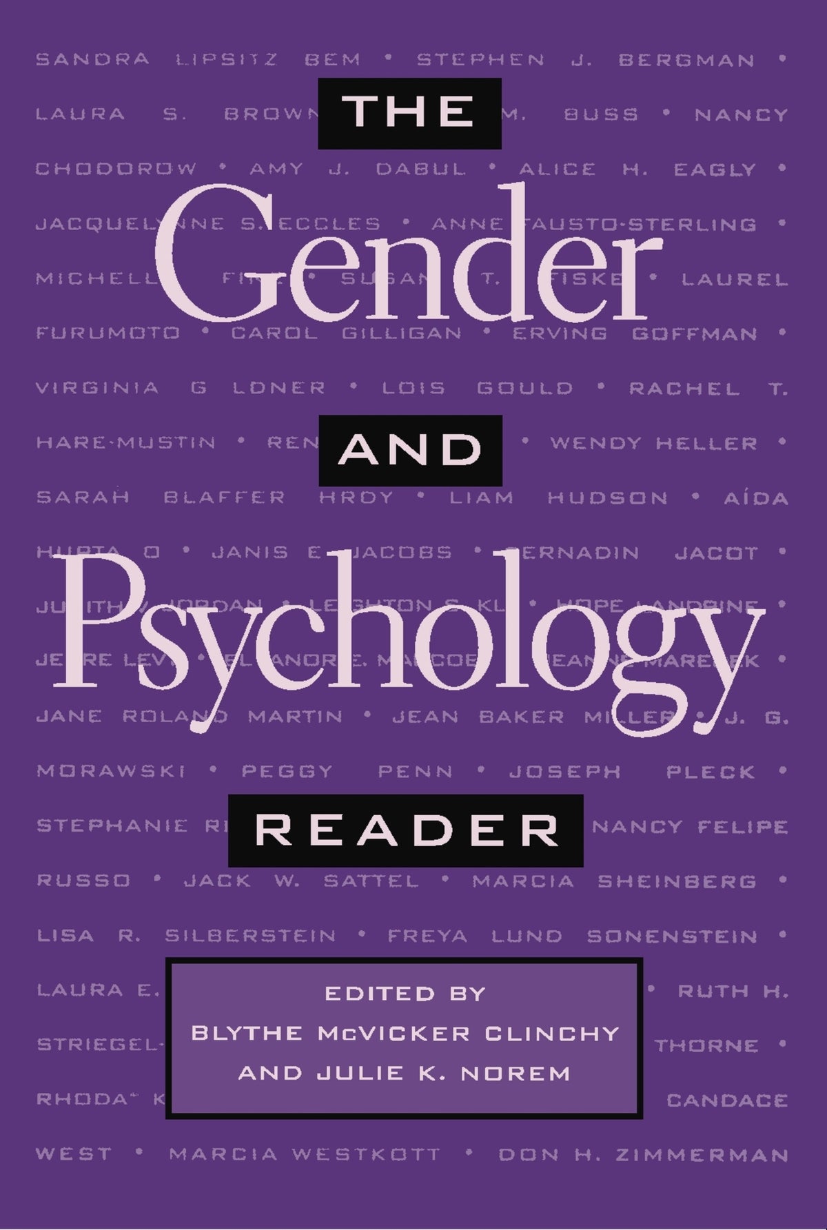 Cover image for The Gender and Psychology Reader ISBN 9780814715468