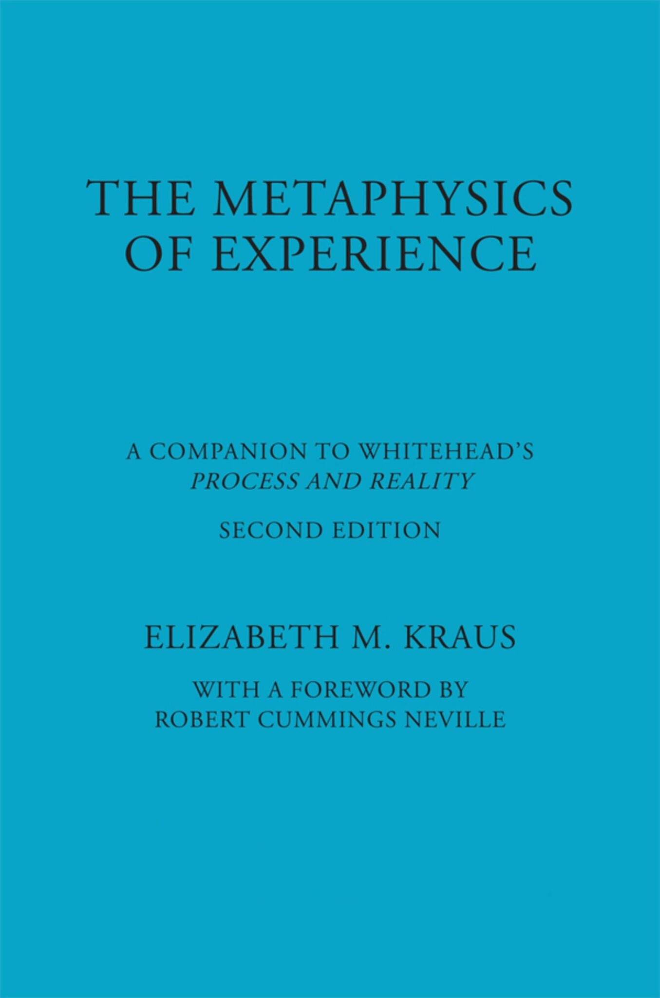 The Metaphysics of Experience
