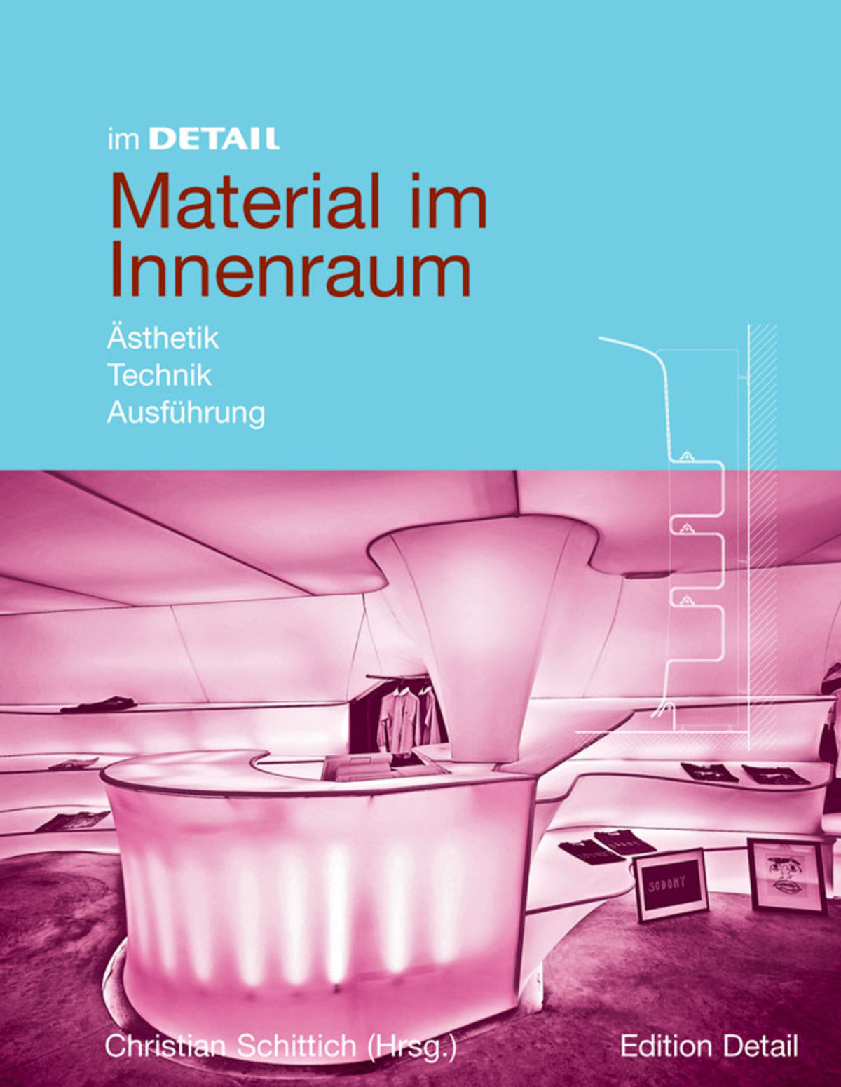 Cover image for Material im Innenraum ISBN 9783764388096