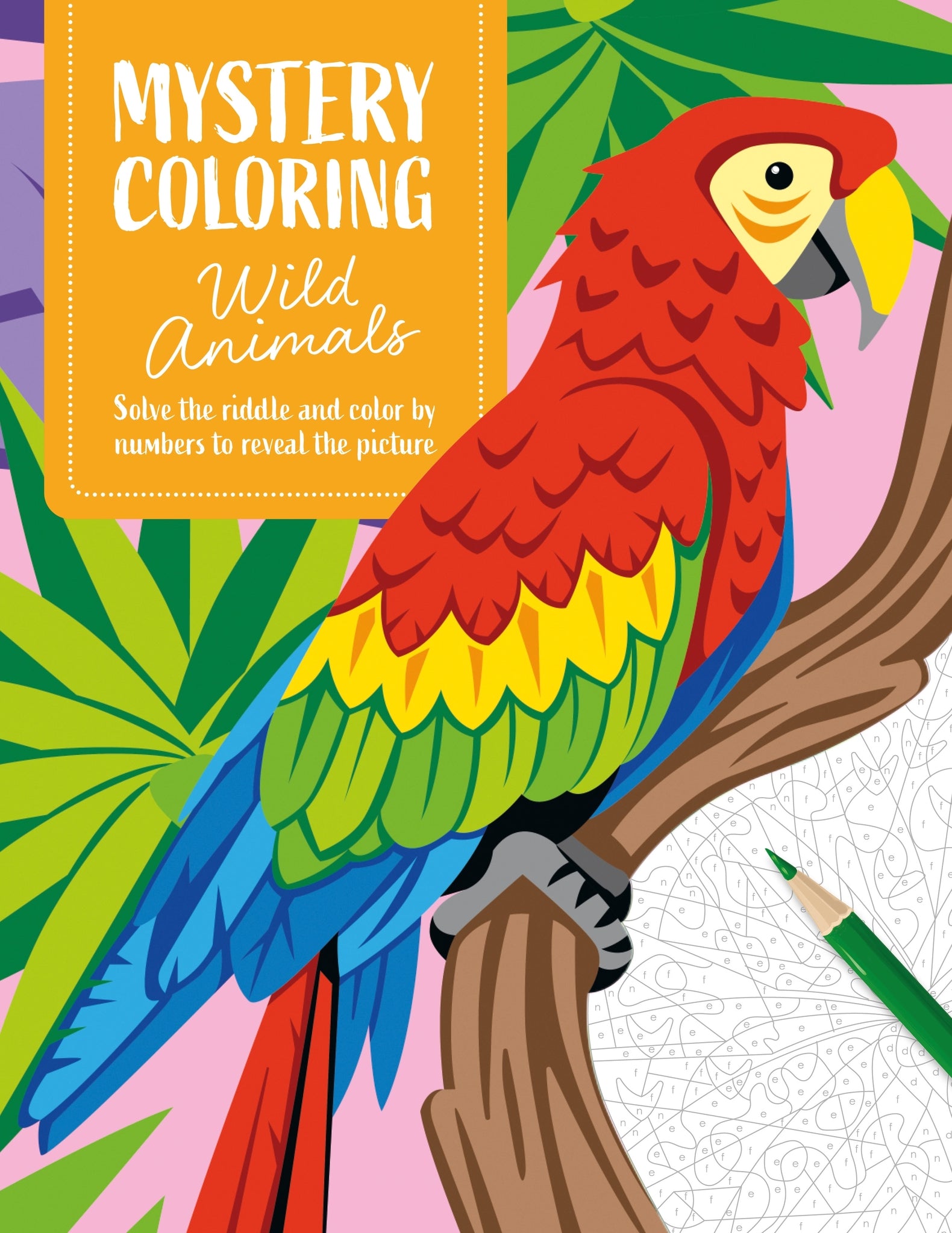 Mystery Coloring Wild Animals
