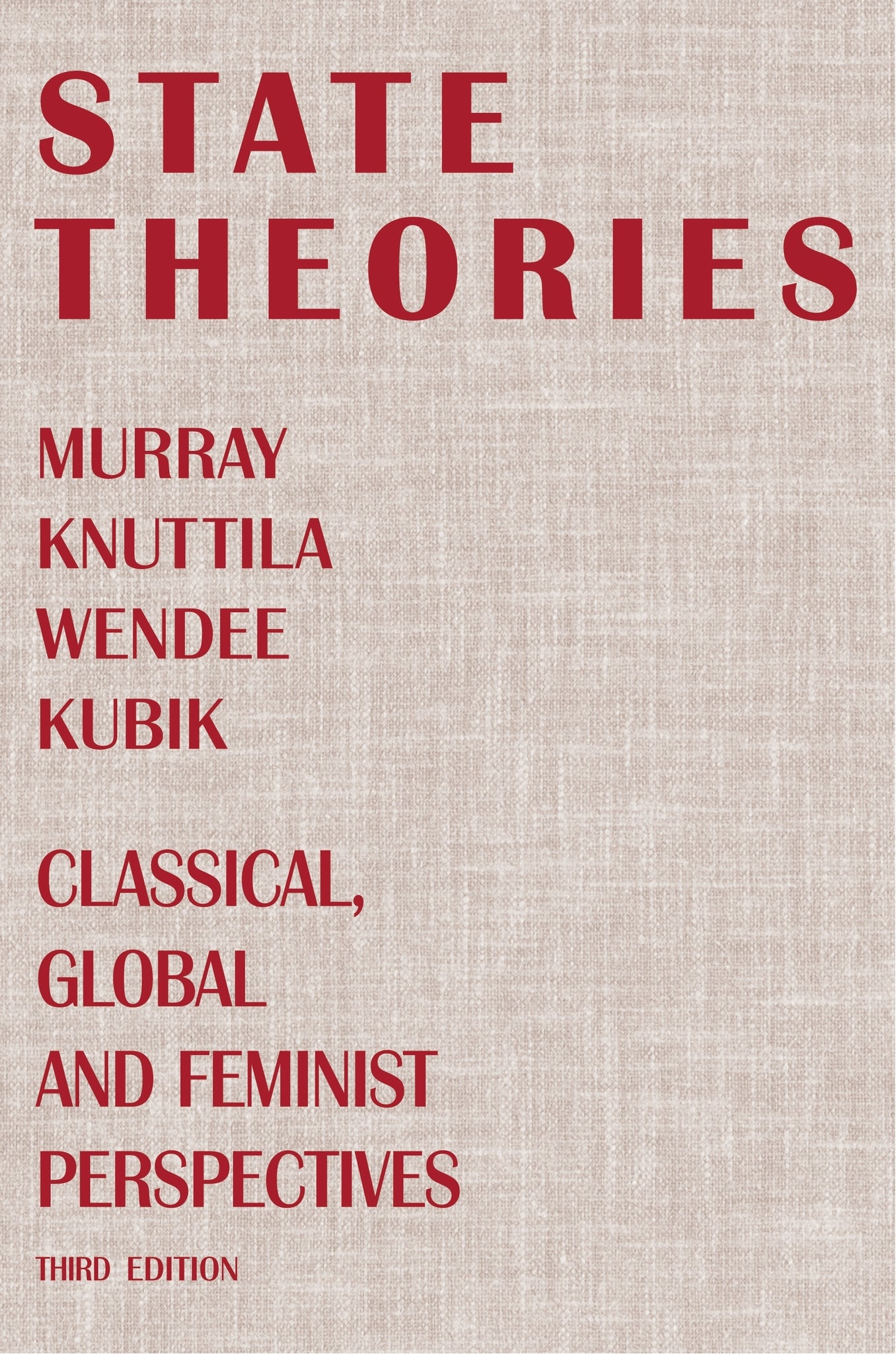 State Theories, 3rd Edition