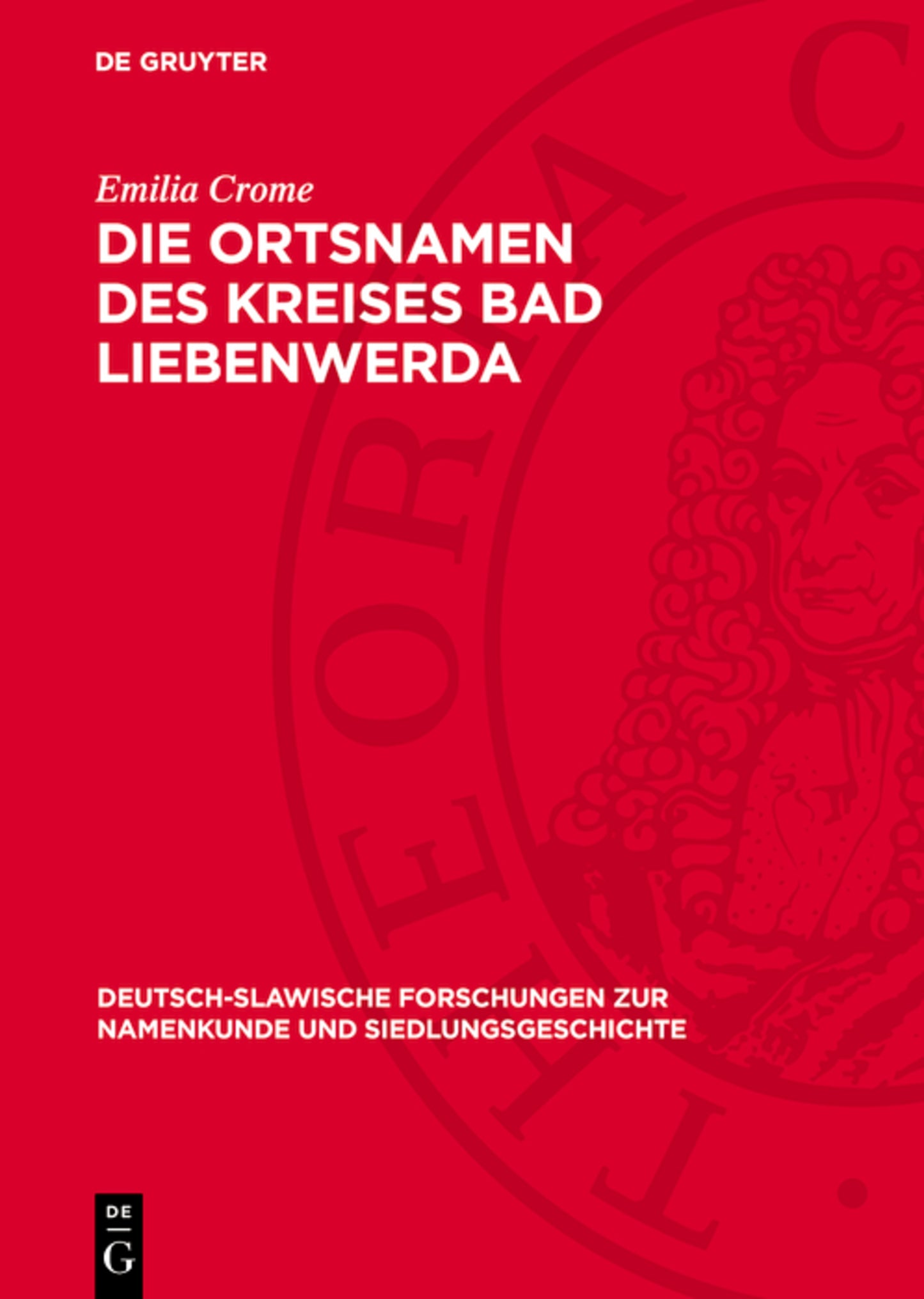 Die Ortsnamen des Kreises Bad Liebenwerda