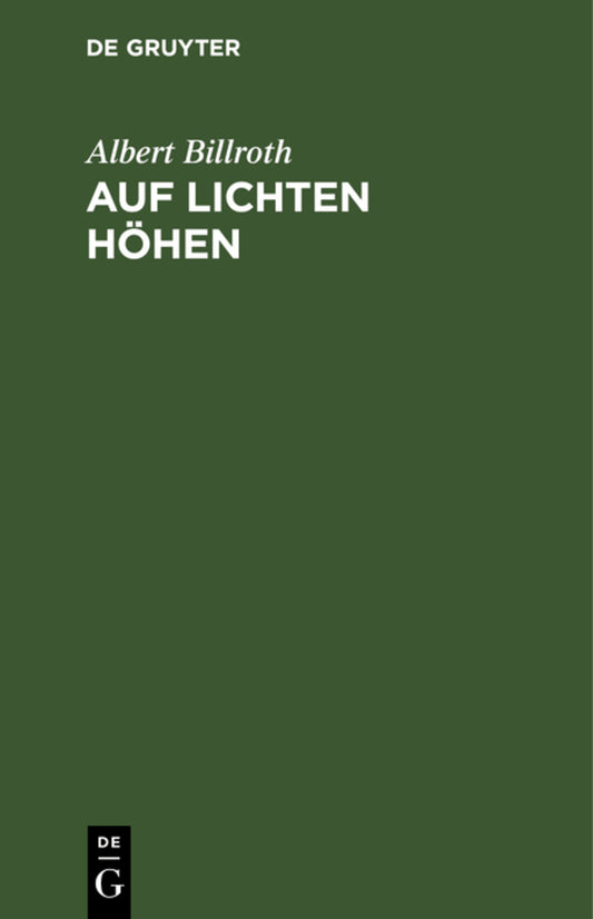 Auf lichten Höhen