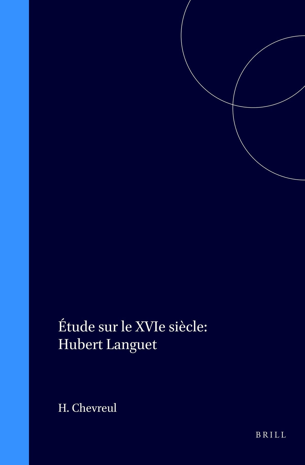 Étude sur le XVIe siècle