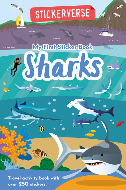 Stickerverse: My First Sticker Book Sharks