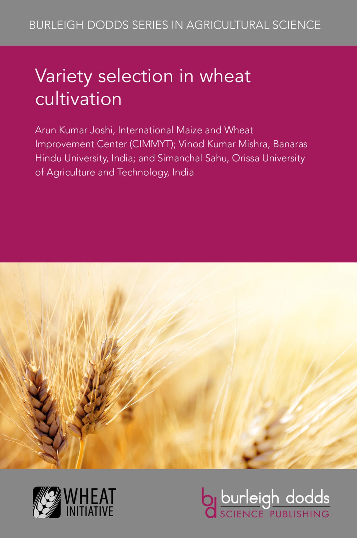 Cover image for Variety selection in wheat cultivation ISBN 9781838793036