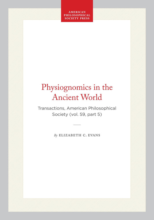 Physiognomics in the Ancient World