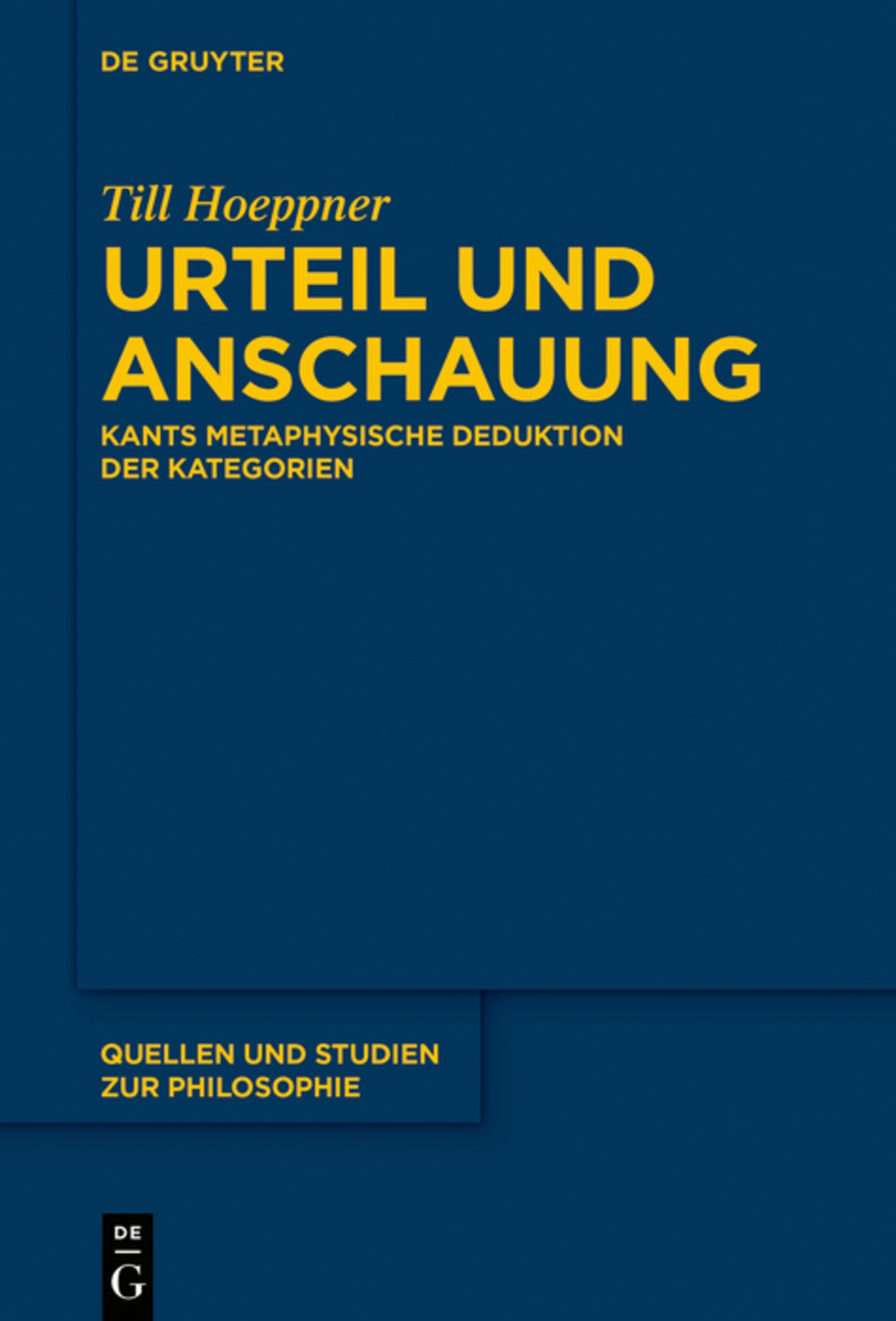 Urteil und Anschauung