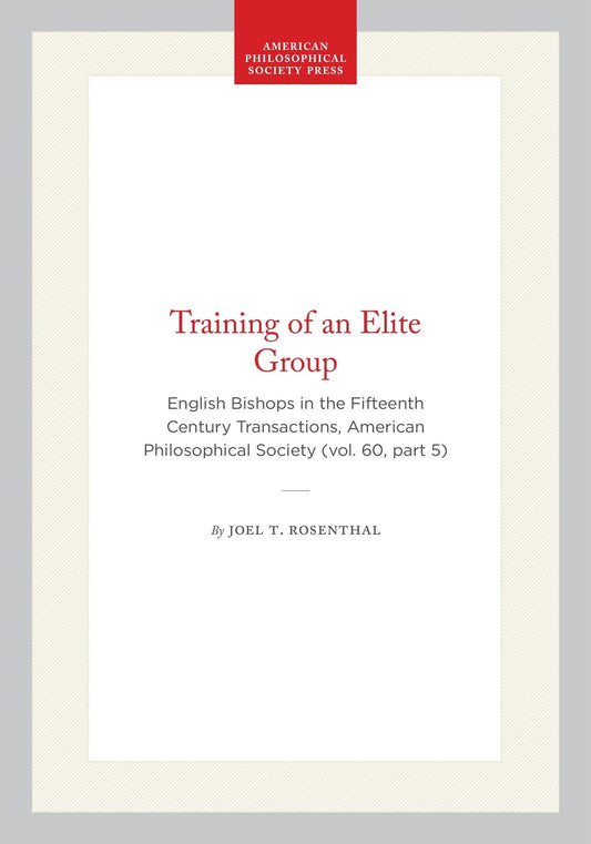 Training of an Elite Group